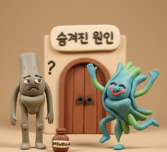  관절 영양제 돈 낭비 끝: 보스웰리아보다 센 '숨겨진 짝꿍 성분' 2가지