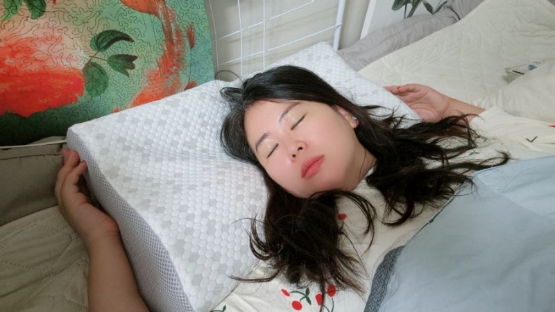 100% 천연라텍스베개 4세대 C커브 경추베개 숙면의 질이 달라지는 편안함
