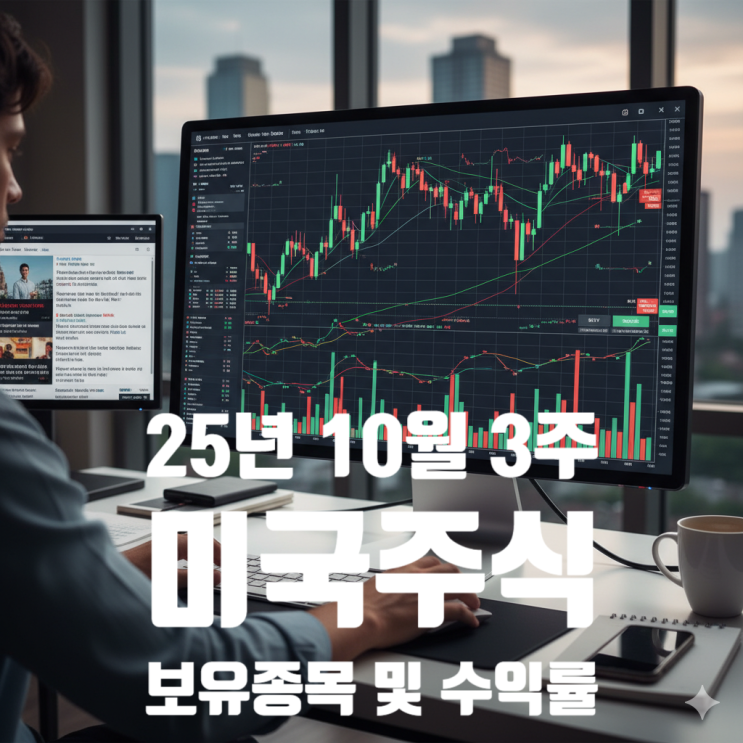  [미장, 미국 주식] 무한매수 매매 전략, 보유 종목 및 수익률 (10월 3주)