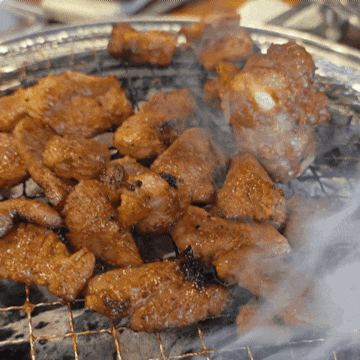  부평맛집 부드러운 한돈 돼지갈비. 부부숯불돼지갈비