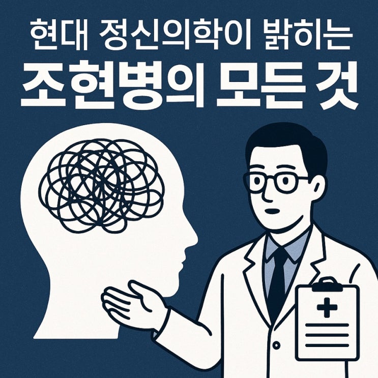  조현병이란? 증상·원인·진단 총정리ㅡ 현대 정신의학이 밝히는 조현병의 모든 것