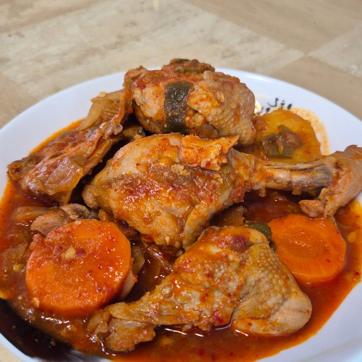  어남선생 닭볶음탕 레시피 양념 비율 그대로 해봤더니 정말 맛있어요
