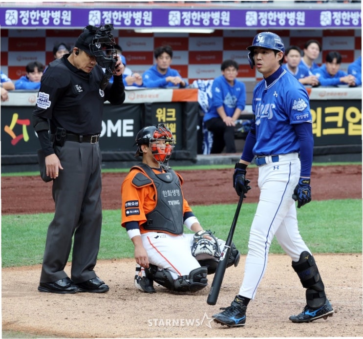 <b>폰세</b> vs <b>구자욱</b>, 일촉즉발 <b>신경전</b>! LG, 한국시리즈 대비 '필승... 