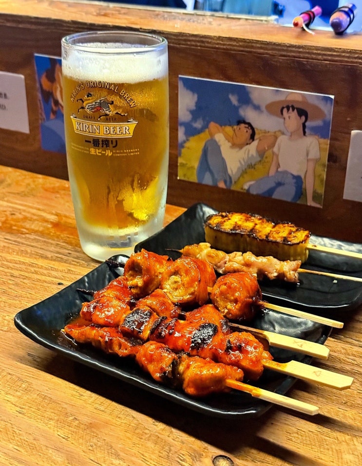  대구 상인동 술집 분위기 좋은 꼬치 맛집 토리아에즈 2차 맥주집 추천