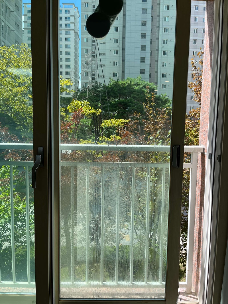 아파트 창문 청소 방법 로봇청소기 대여 후기