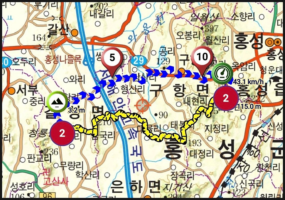 괴염산 사진 1