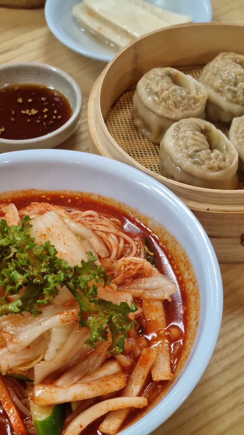 용인 기흥구 맛집 망향비빔국수 한고은 강철비 비빔국수먹방