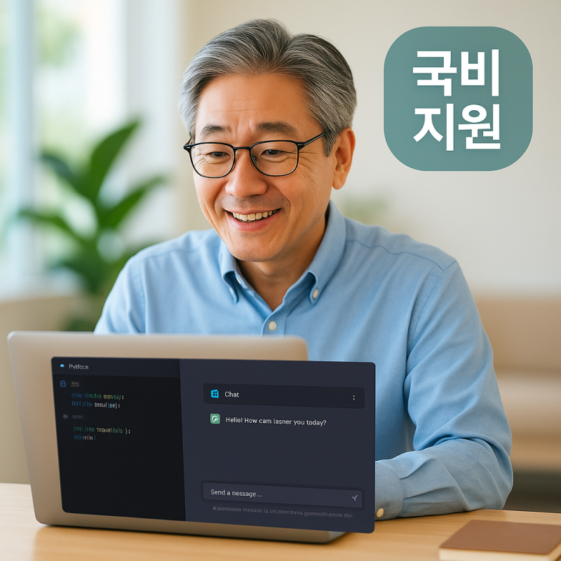 코딩, AI 왕초보도 100% 국비지원? 'K-디지털 기초역량훈련' 지금 바로 신청하세요