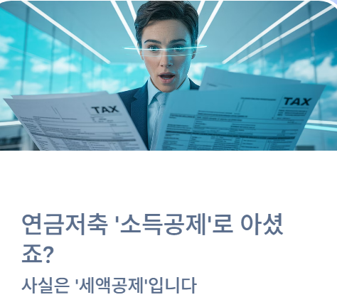  연금저축 '소득공제'로 아셨죠? '세액공제'입니다 (최대 148만원 환급 받는 법)