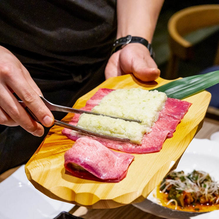  도쿄 긴자 맛집 신바시역 시키시마 폰가 야키니꾸