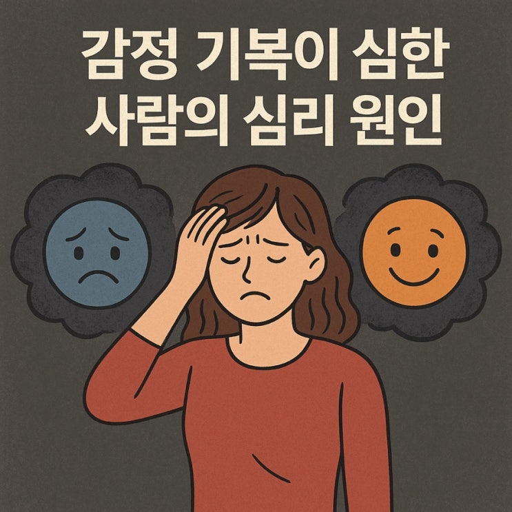   감정 기복이 심한 사람의 심리 원인