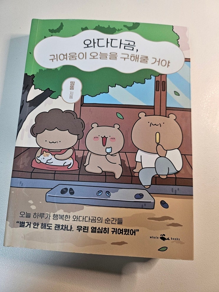  < 와다다곰 귀여움이 오늘을 구해줄 거야_띵똥>- 생각하는 어린이, 보다 더 좋아할 어른