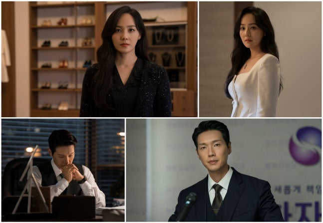 ‘퍼스트레이디’ 유진-지현우-이민영, 시청률 '순위 역주행' 돌풍! 명품 연기 시너지 폭발