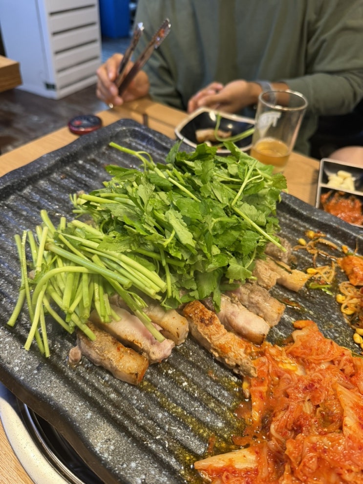  [맹그르브삼겹살] 논현역 삼겹살 맛집 신논현 갓성비 일찍여는 고깃집