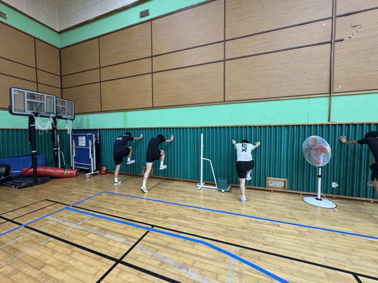  노원체대입시 실기에서 빠질 수 없는 단거리 스프린트 훈련 및 대퇴직근 트레이닝
