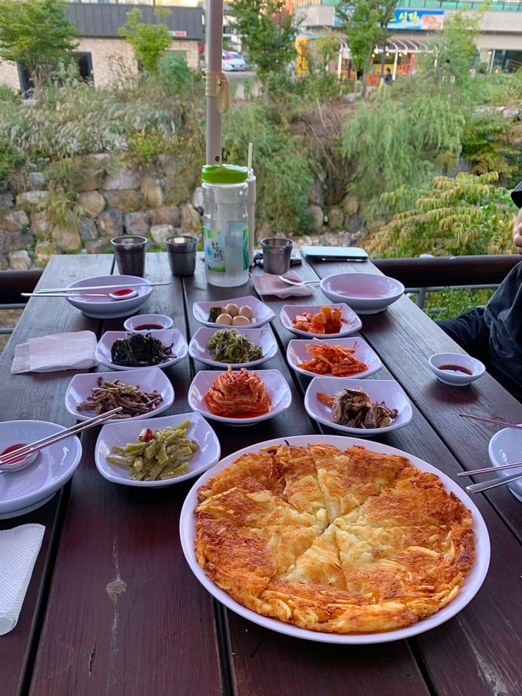  송추 송미정 :: 자연산 버섯전골과 감자전이 맛있는 장흥맛집