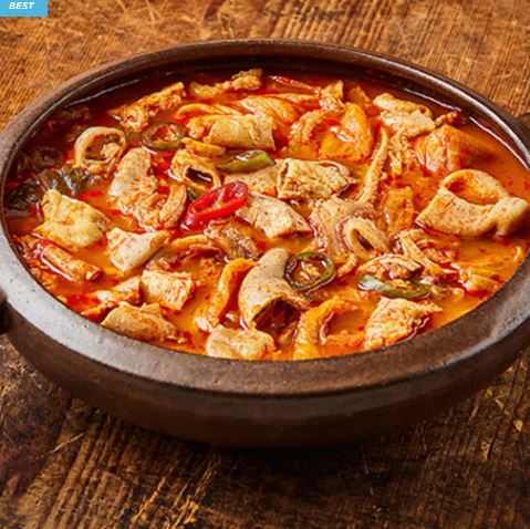 “건더기 2배! 얼큰 소곱창전골 500g — 집에서 맛집급 곱창전골 한 끼”