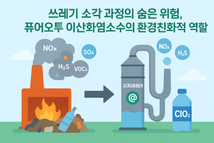  쓰레기 소각 과정에서는 다이옥신, 질소산화물(NOx), 황산화물(SOx), 중금속 등 다양한 유해 물질과 발암물질이 발생하며, 이는 인체 건강과 대기 환경에 심각한 영향을 미친다.