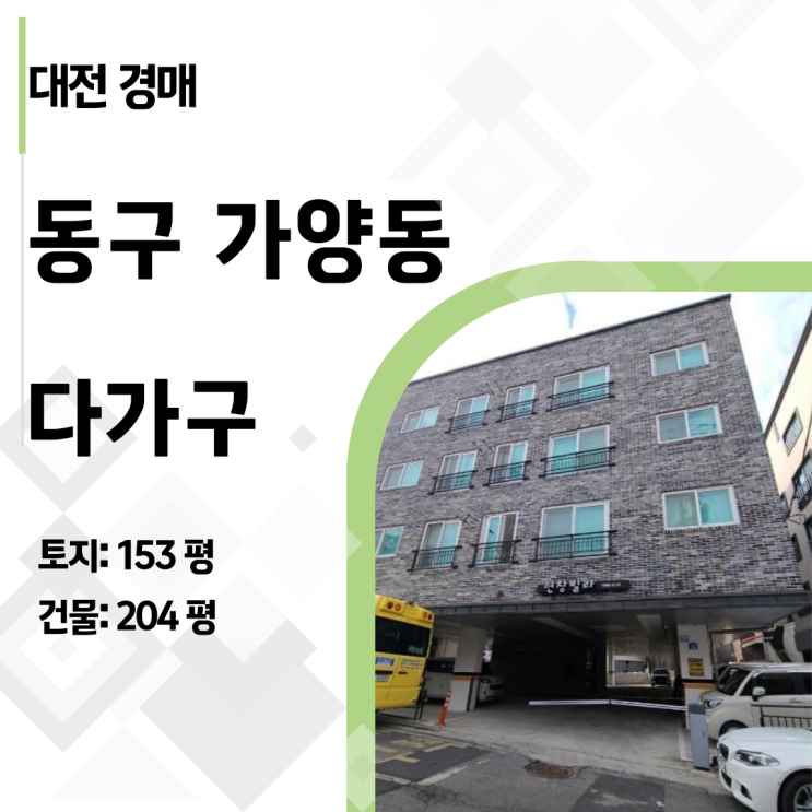  2024타경986, 대전 다가구 경매! 15명 임차인 권리분석부터 명도 전략까지!