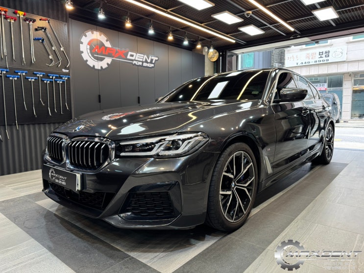 인천 BMW 보험수리 – 교환 없이 정밀 판금도색으로 완벽 복원!