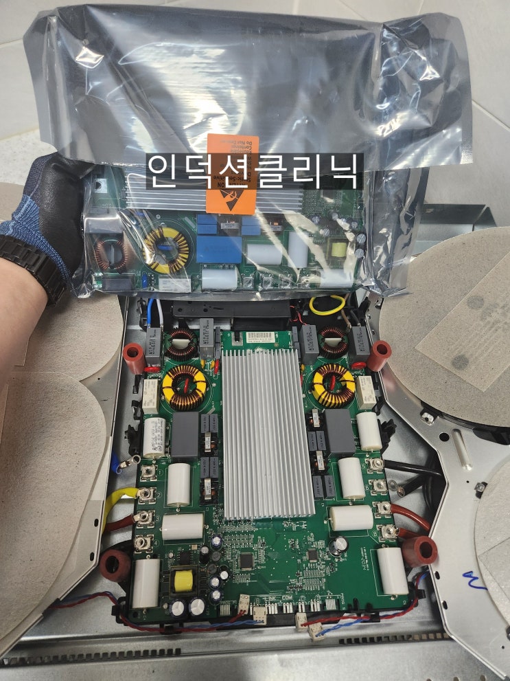  [인덕션클리닉]인천 계양구 디트리쉬 인덕션 D3에러로 메인보드 교체 AS 수리 | DPI7686GP 반프리존