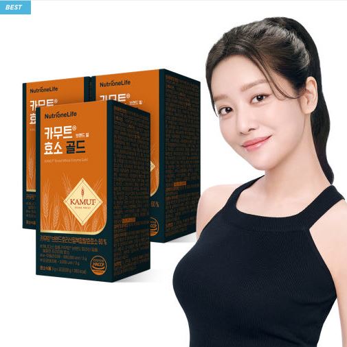  “고대곡물 카무트 효소로 속부터 가볍게! 뉴트리원 카무트 효소 골드”
