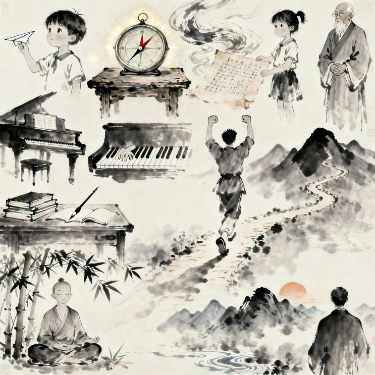  그림 삼자경 완벽 해설, 삼자경 74장 '뜻을 세운다'는 것의 진정한 의미