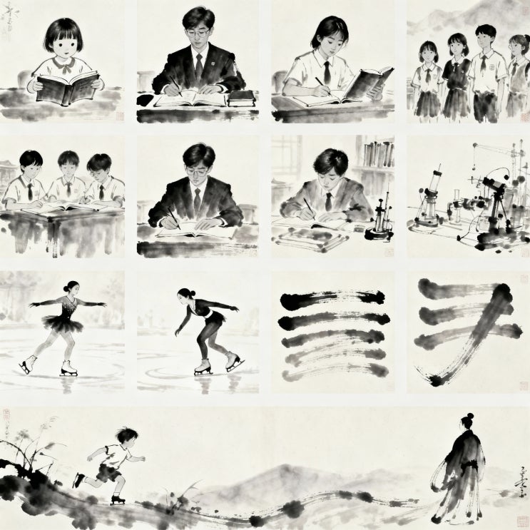  그림 삼자경 완벽 해설, 삼자경 80장 김연아 선수처럼 꿈을 이루는 법