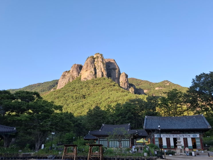  [경북 청송] 대전사 - 주왕산 주봉의 기암괴석에 눈길을 빼앗기고