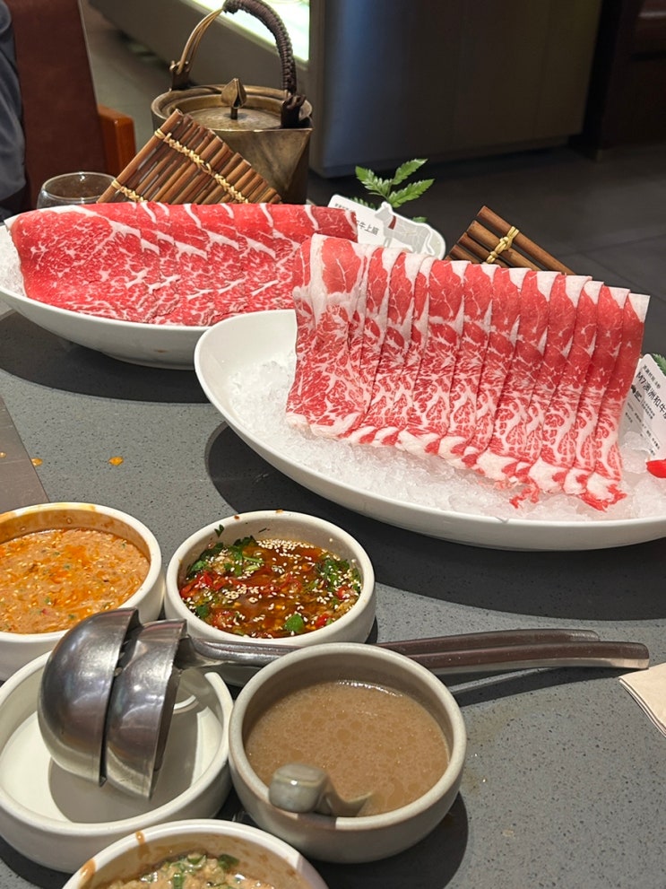  중국훠궈맛집 巴奴毛肚火锅 바누훠궈(바누핫팟) 체인점 후기