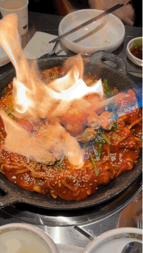  종로 종각역 저녁회식 신상맛집 : 분위기 좋고 양많은 대창아구찜 개나리아구찜