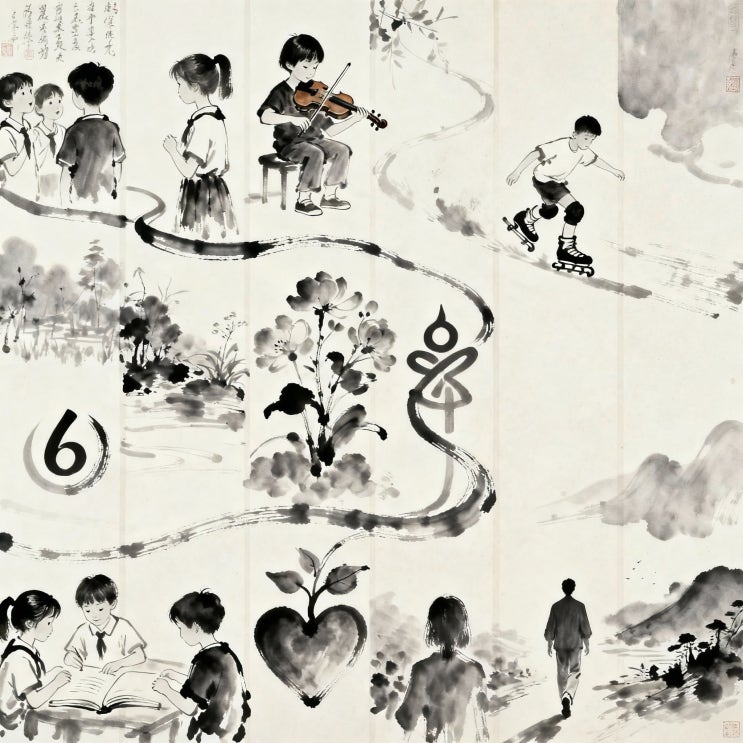  그림 삼자경 완벽 해설, 삼자경 76장 친구의 성공이 부럽나요? ‘본받음’의 진짜 의미