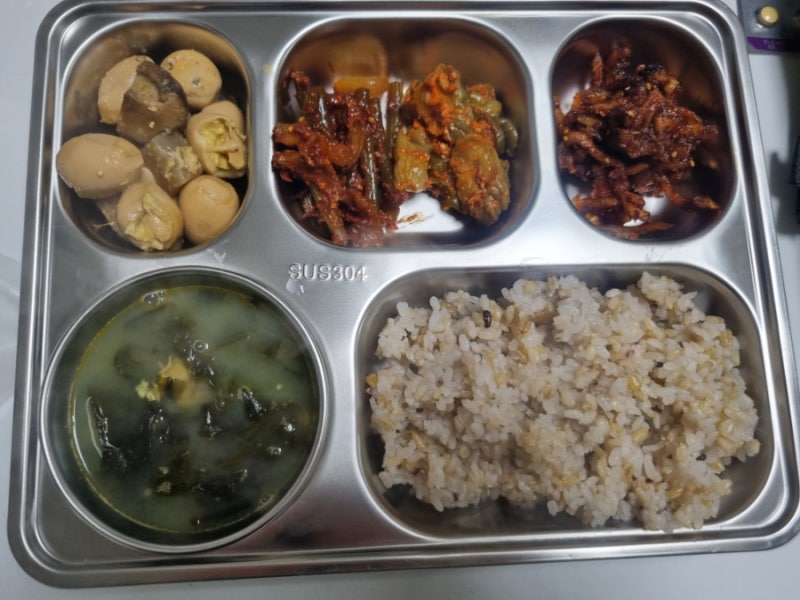 스텐도시락통 SUS-304 스텐식판도시락통으로 사용 후기