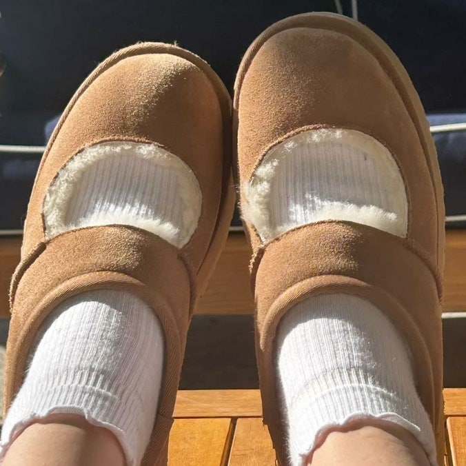 품절대란 UGG 어그 비아 메리제인! 너무 귀여워, 겨울 슈즈 이거야