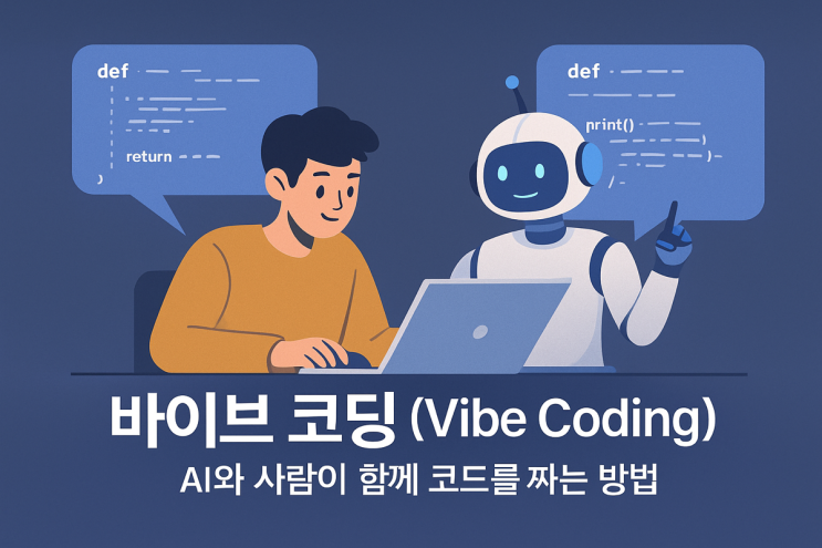   바이브 코딩(Vibe Coding) — AI와 사람이 함께 코드를 짜는 시대