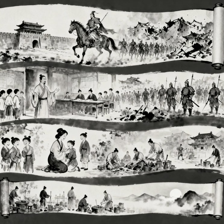  그림 삼자경 완벽 해설, 삼자경 58장 천 년 전 리더십의 지혜, 우리 교실과 거실에서 발견되다