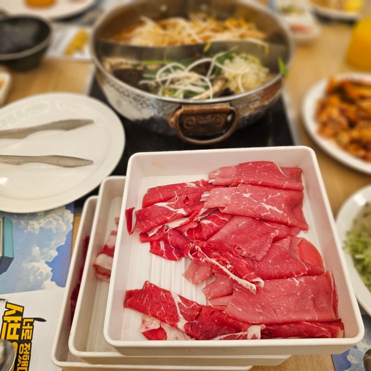  [선유도역 맛집] 무한리필 샤브샤브 《샤브올데이》