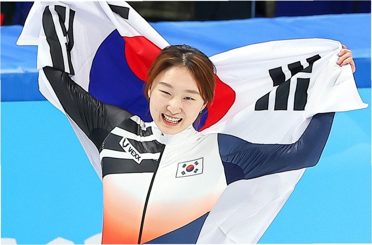 <b>최민정</b>, 쇼트트랙 1500m 금메달 쾌거! 캐나다 독주 막았다