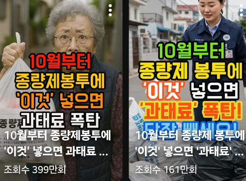   “10월부터 분리수거 강화된다?” 전부 오해입니다 정부가 직접 해명한 진실 공개!
