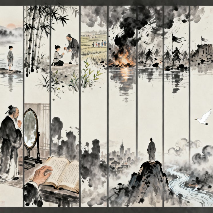  그림 삼자경 완벽 해설, 삼자경 62장 역사 공부가 지겹다는 당신에게
