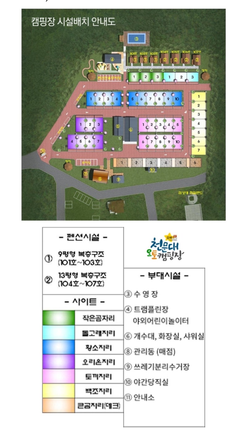 김해 천문대오토캠핑장 명당 및 찐팁 후기