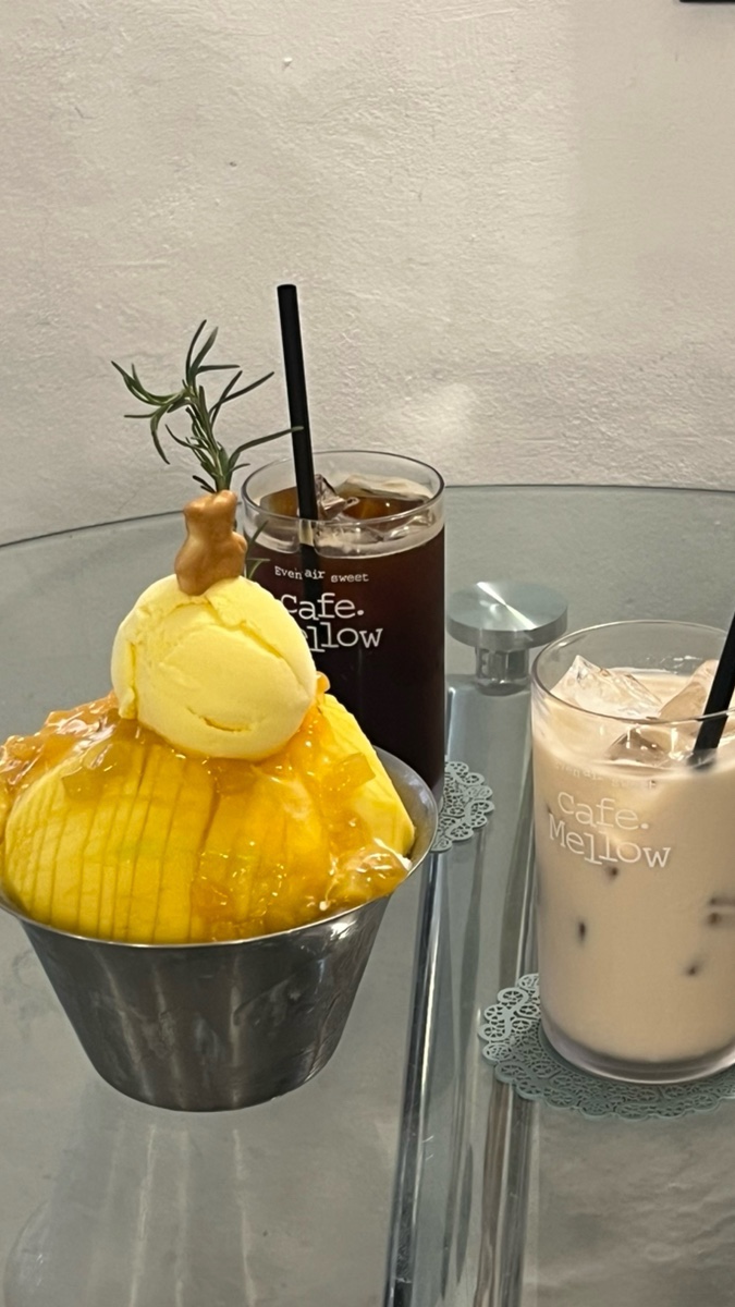  합정빙수 맛집 카페 멜로우 애플망고빙수