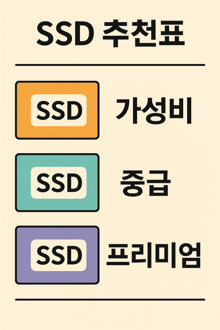  SSD 구매 전 반드시 알아야 할 체크리스트