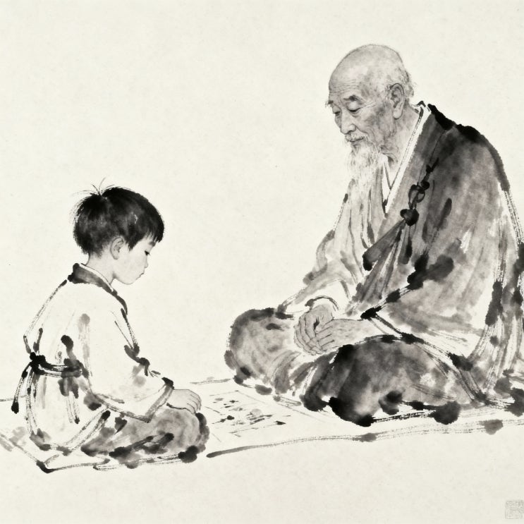  그림 삼자경 완벽 해설, 삼자경 65장 "공자도 어린아이에게 배웠다?"