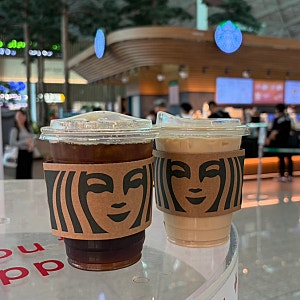 인천국제공항 2터미널 스타벅스 인천공항T2에어점 사이렌오더 및 기프티콘 쿠폰 사용 정보