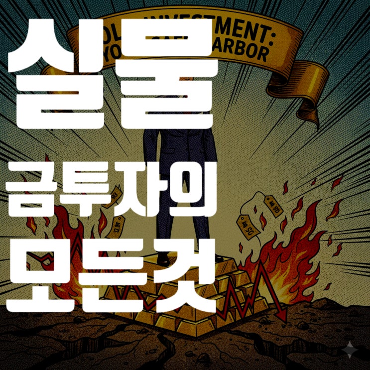  실물 금(골드바) 투자의 모든 것: 2025년 최신 정보 총정리 (장점, 단점, 구매 방법)