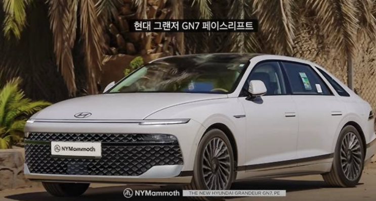  "뒤태 미쳤다" 논란 끝낸 현대차 그랜저 페이스리프트 후면부 대변화 실물 포착