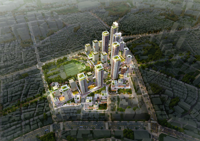  신길15구역 도심공공주택복합지구 추진 현황, 2300세대 - 신길뉴타운
