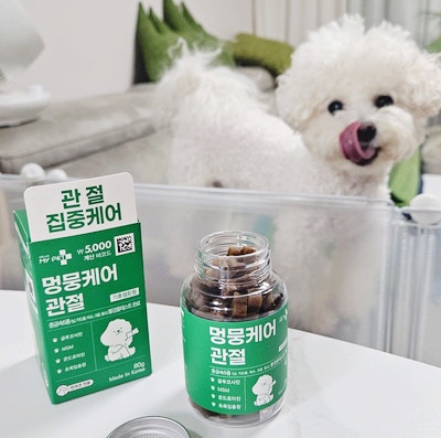 다이소 강아지관절영양제 헬로마이펫 멍뭉케어관절