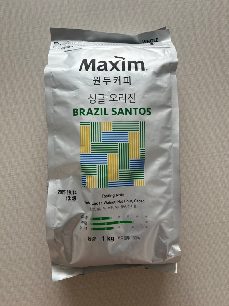 [리뷰]맥심 원두커피 싱글 오리진 3회 재구매 후기